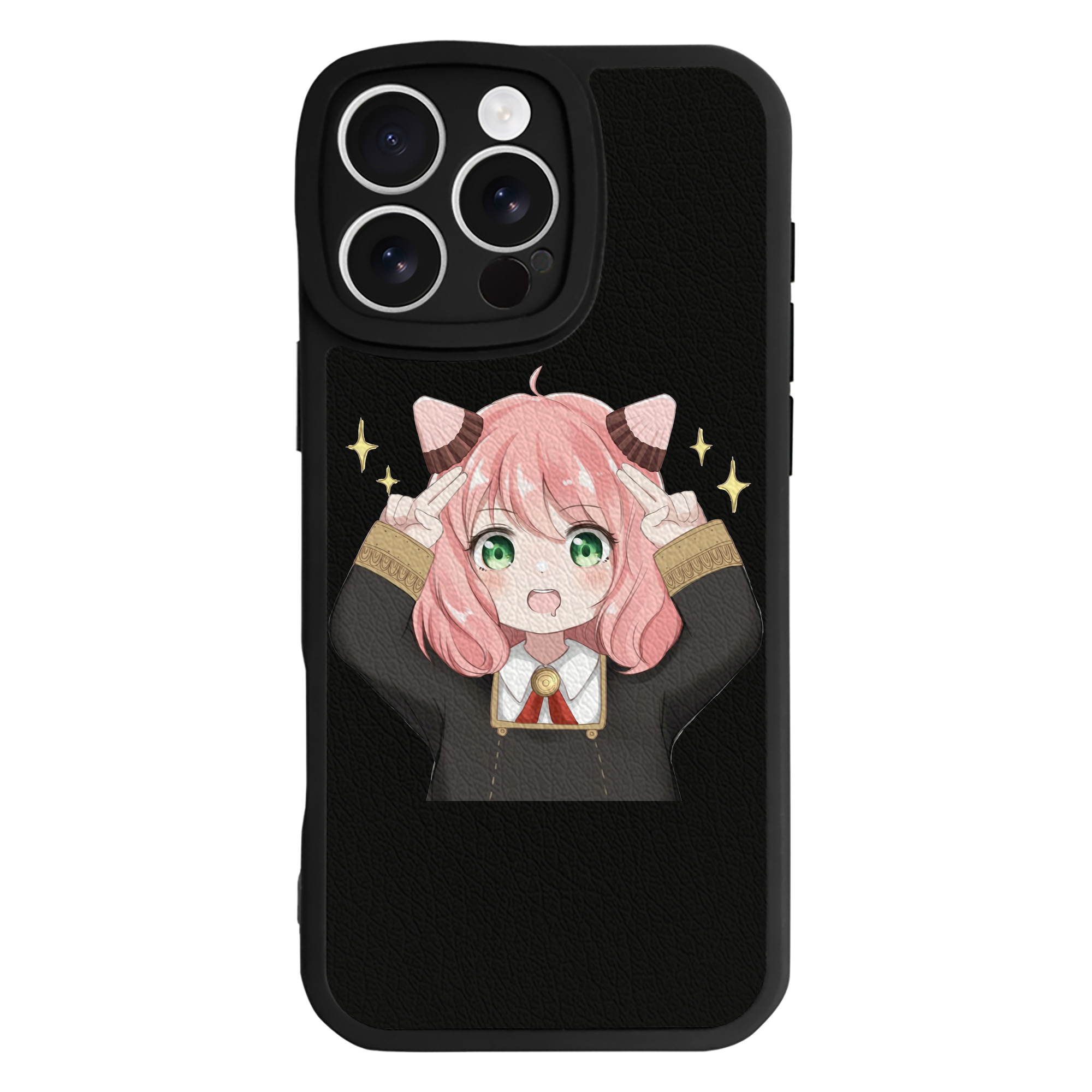 （画像用） SPY×FAMILY间谍家家酒 【iPhone 16シリーズ対応】シリコンスマホケース（レザー調） 材質：シリコン